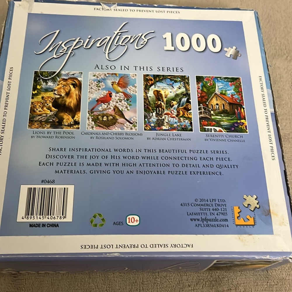 Inspirations 1000 Piece Lighthouse Puzzle - Picture 6 of 8